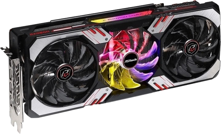 AMD Radeon ASRock RX 6800 XT Phantom Gaming D 16G OC (RX6800XT PGD 16GO) Відеокарти image 7