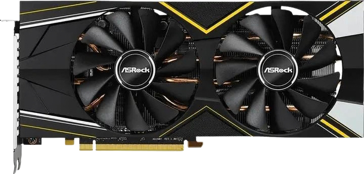 AMD Radeon ASRock RX 5700 XT Challenger D 8G OC (RX5700XT CLD 8GO) Відеокарти image 1