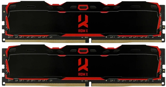 DDR4 16Gb (2x8) 2666MHz GoodRam IRDM X (IR-X2666D464L16S/16GDC) Оперативна пам'ять image 1