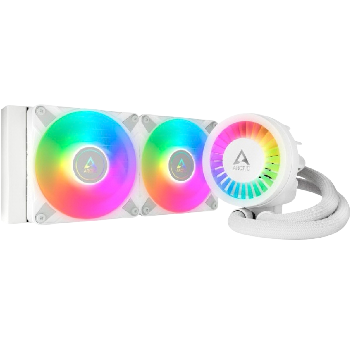 Водяне охолодження Arctic Liquid Freezer III 240 A-RGB White (ACFRE00150A) Охолодження image 2