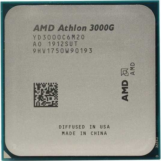 Процесор AMD Athlon 3000G (YD3000C6M2OFB) Процесори image 1