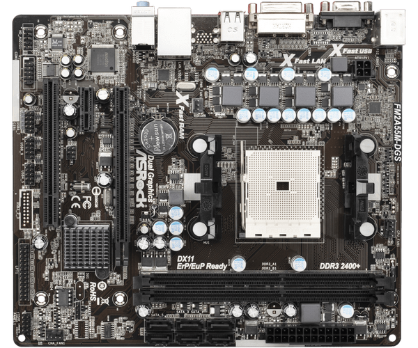 ASROCK FM2A55M-DGS (FM2A55M-DGS) Материнські плати image 1