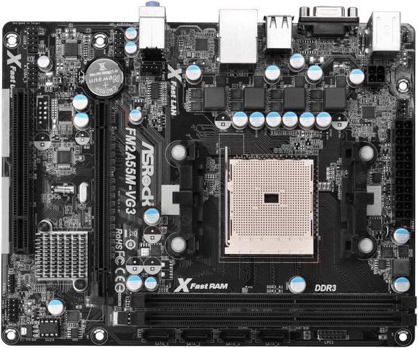 ASROCK FM2A55M-VG3 (FM2A55M-VG3) Материнські плати image 6