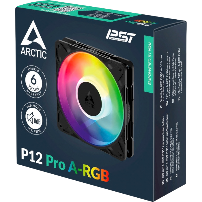 Вентилятор Arctic P12 Pro A-RGB (ACFAN00309A) Вентилятори image 4