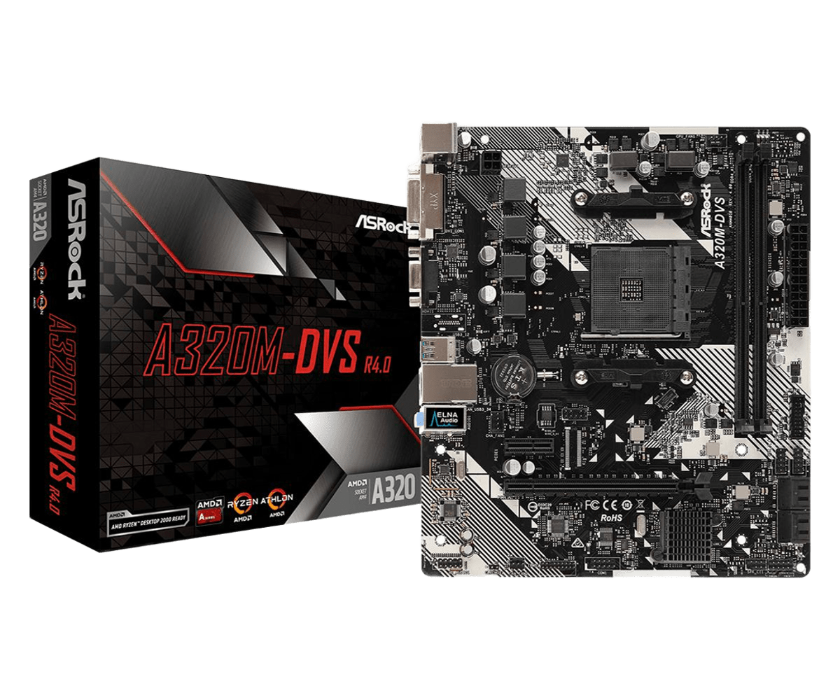 ASRock A320M-DVS R4.0 Материнські плати image 1