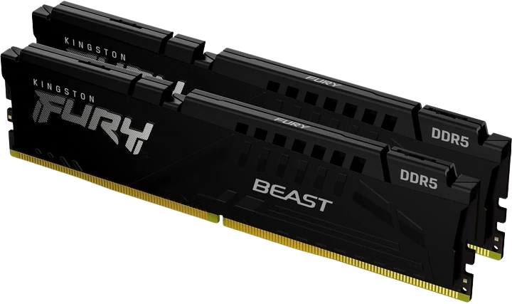 DDR5 16GB (2x8) 5200MHz Kingston FURY Beast (KF552C40BBK2-16) Оперативна пам'ять image 2