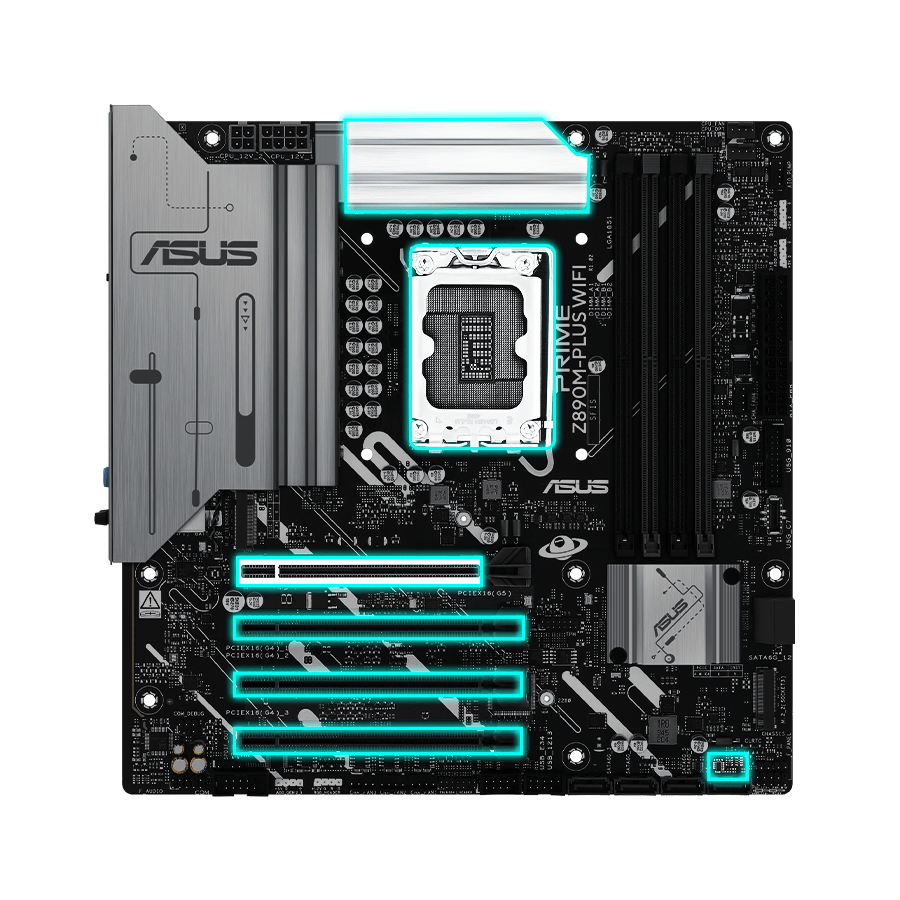 ASUS PRIME Z890M-PLUS WIFI Материнські плати image 1
