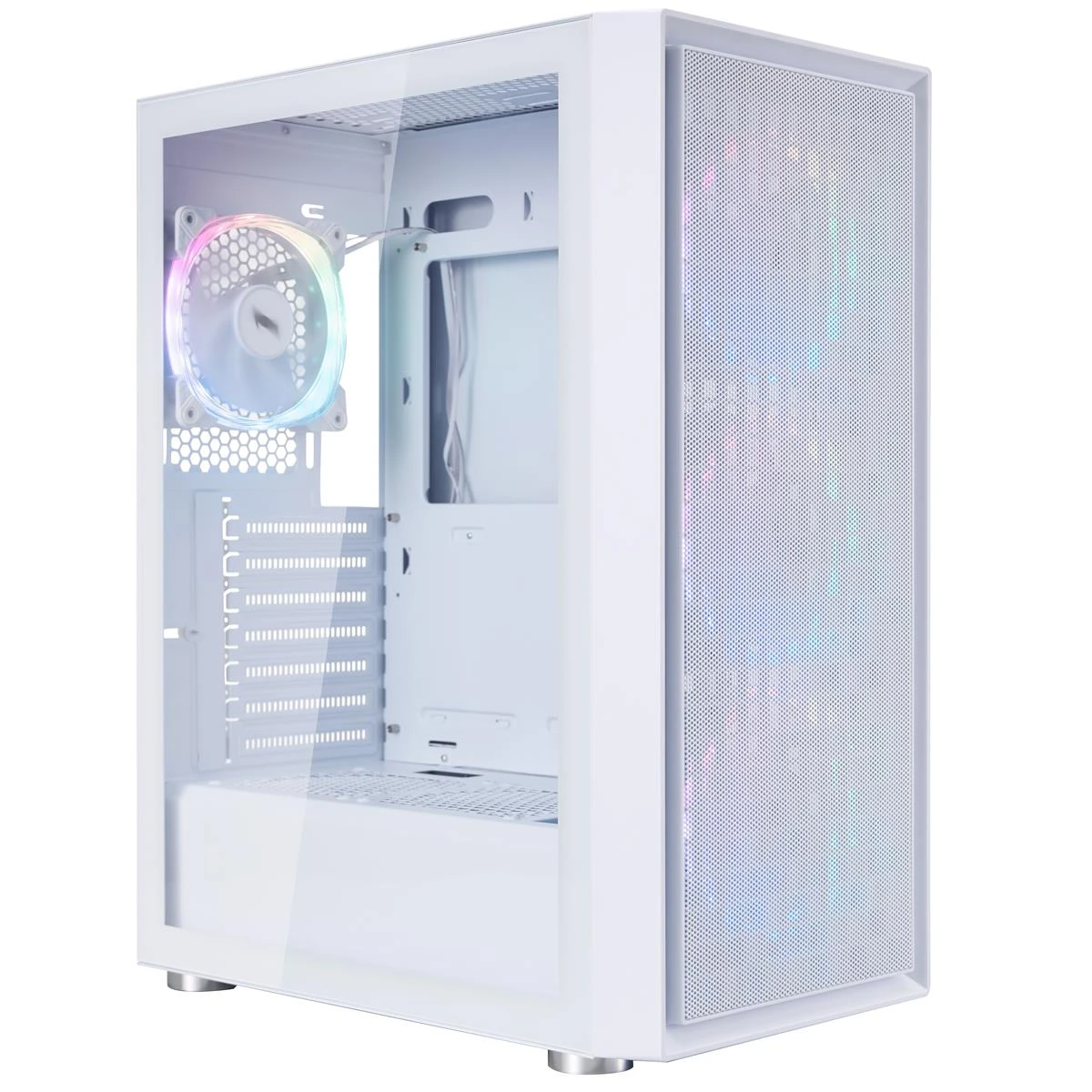 Корпус 1stPlayer Go6-WH-4FS7-W White без БЖ Корпуси image 1