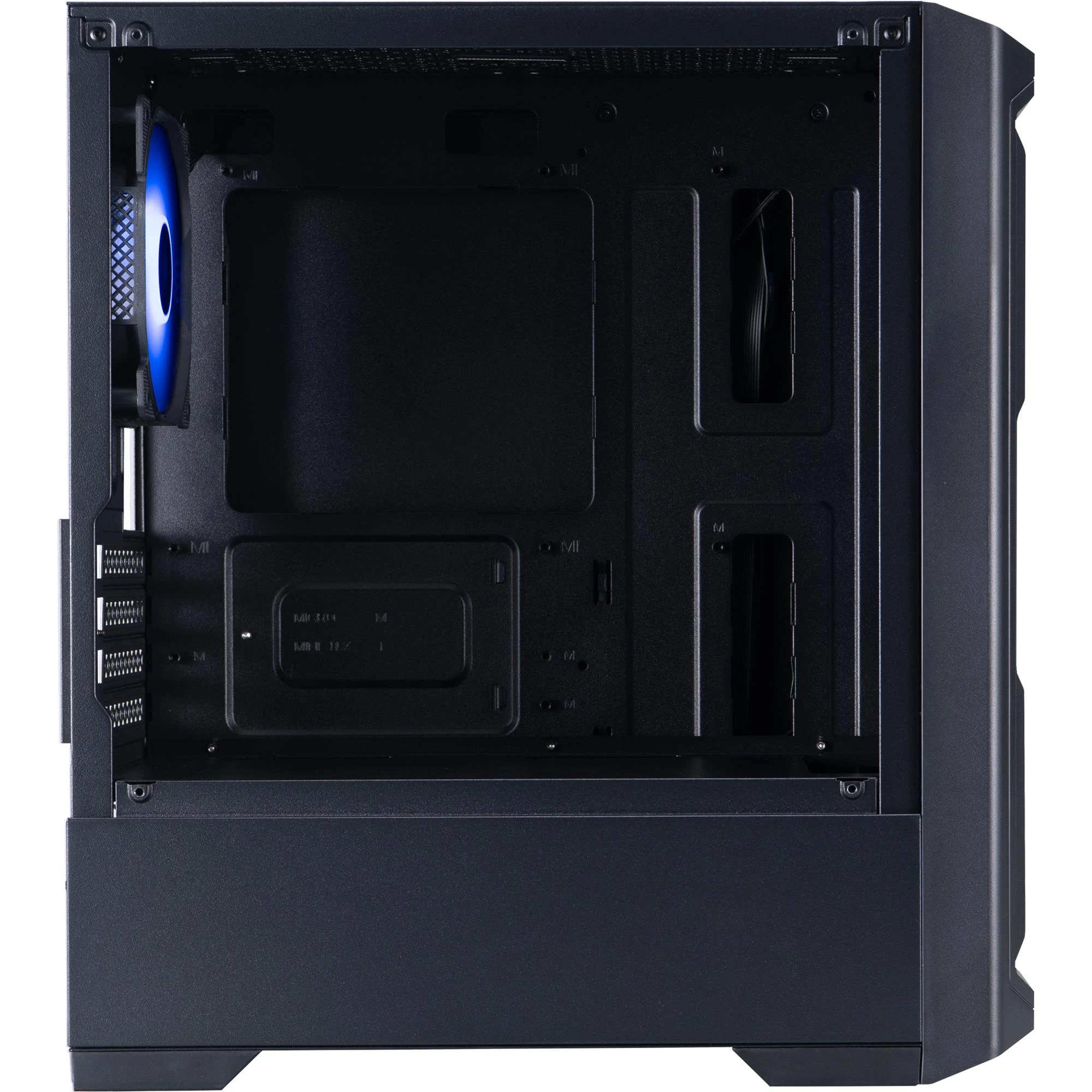 Корпус 1stPlayer H2-BK-4F7 Black Корпуси image 2