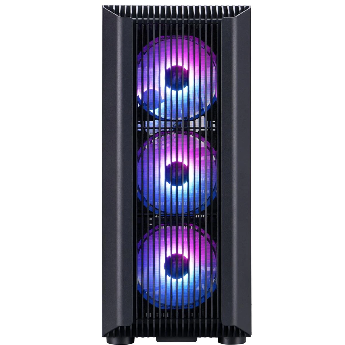 Корпус 1stPlayer H6-BK-4F7 Black без БЖ Корпуси image 4