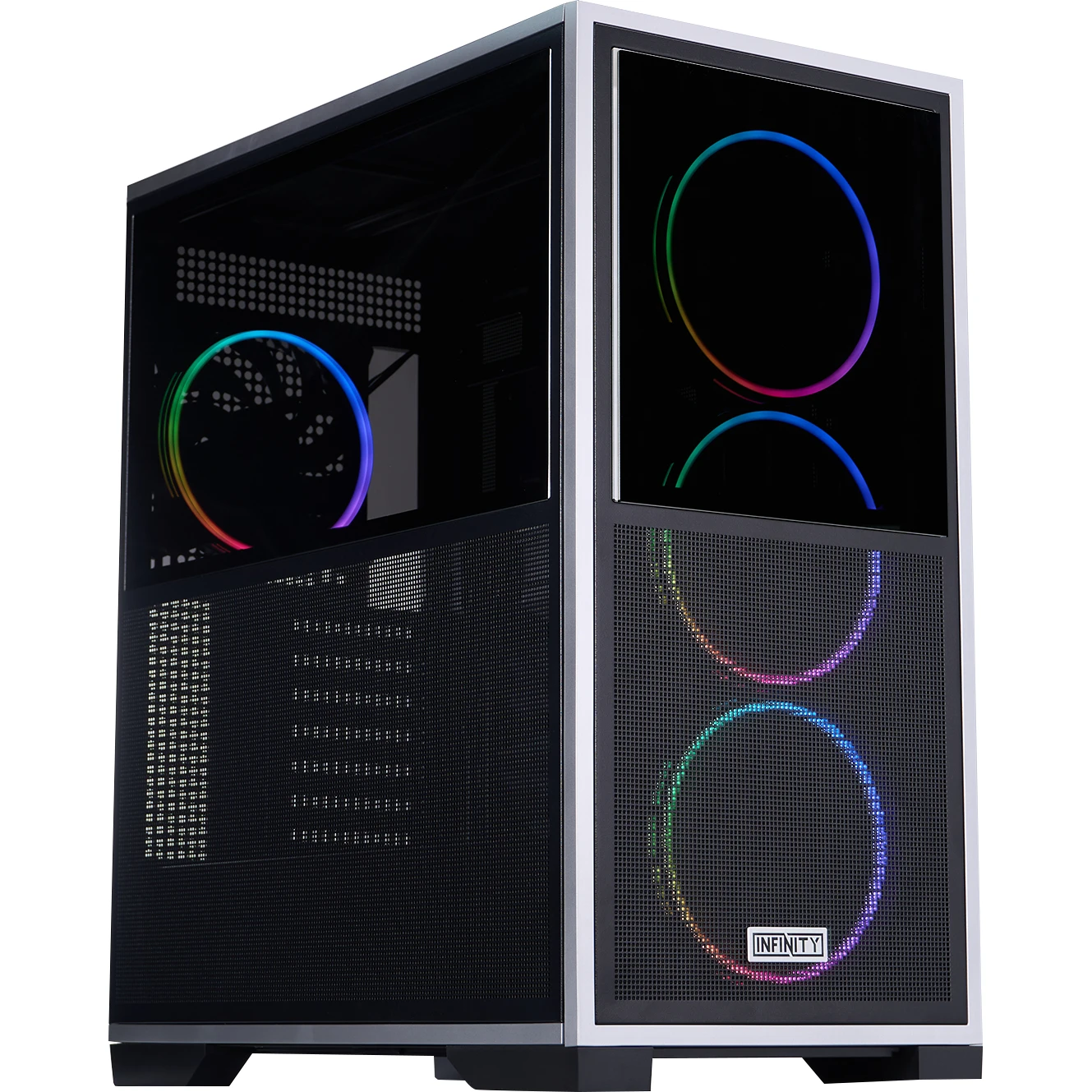 Корпус 1stPlayer IF8-BK-4FO7-14 Black Корпуси image 1