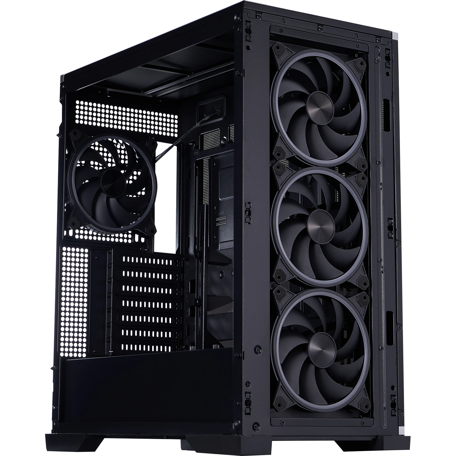 Корпус 1stPlayer IF8-BK-4FO7-14 Black Корпуси image 3