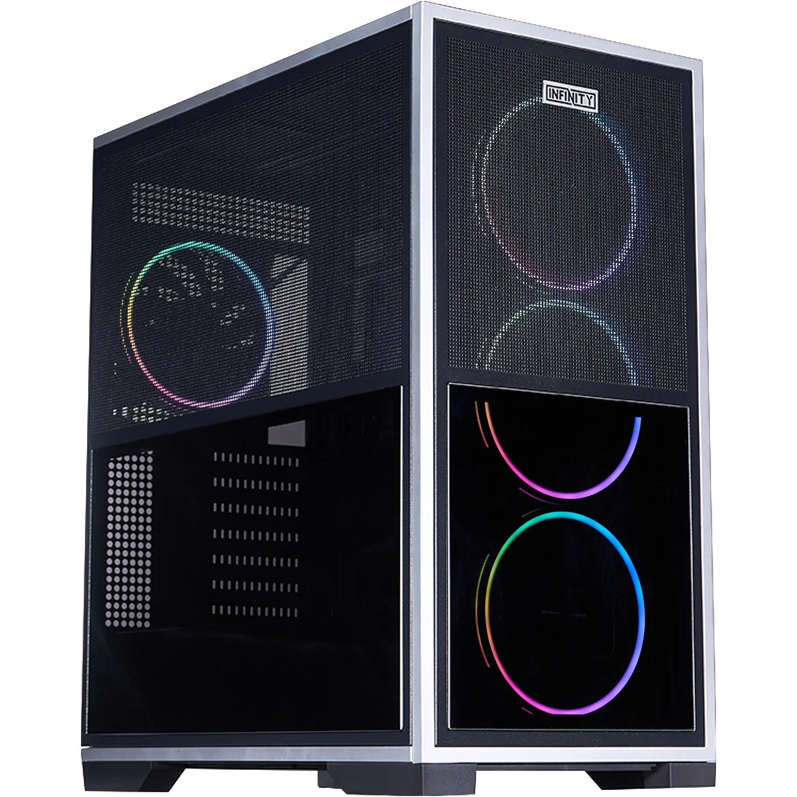 Корпус 1stPlayer IF8-BK-4FO7-14 Black Корпуси image 2