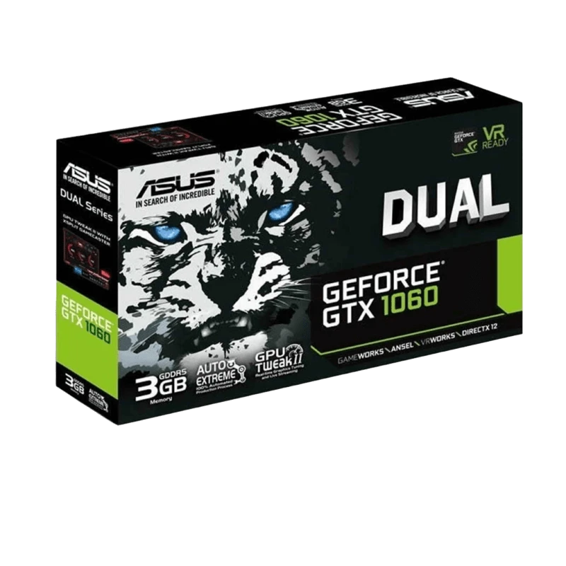Asus GTX 1060 DUAL 3GB OC (DUAL-GTX1060-O3G) Відеокарти image 3