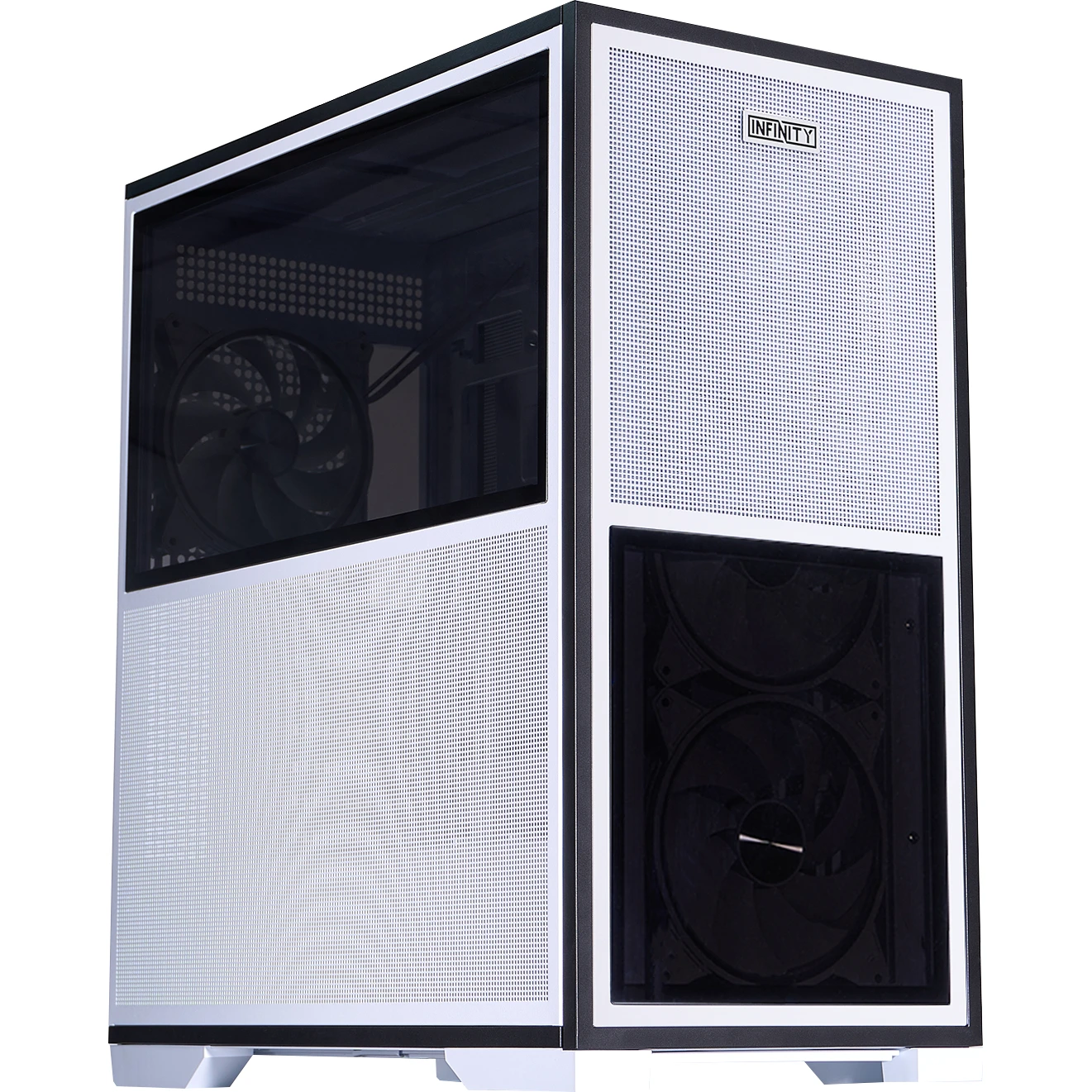 Корпус 1stPlayer IF8-WH-4FO7-14-W White Корпуси image 1