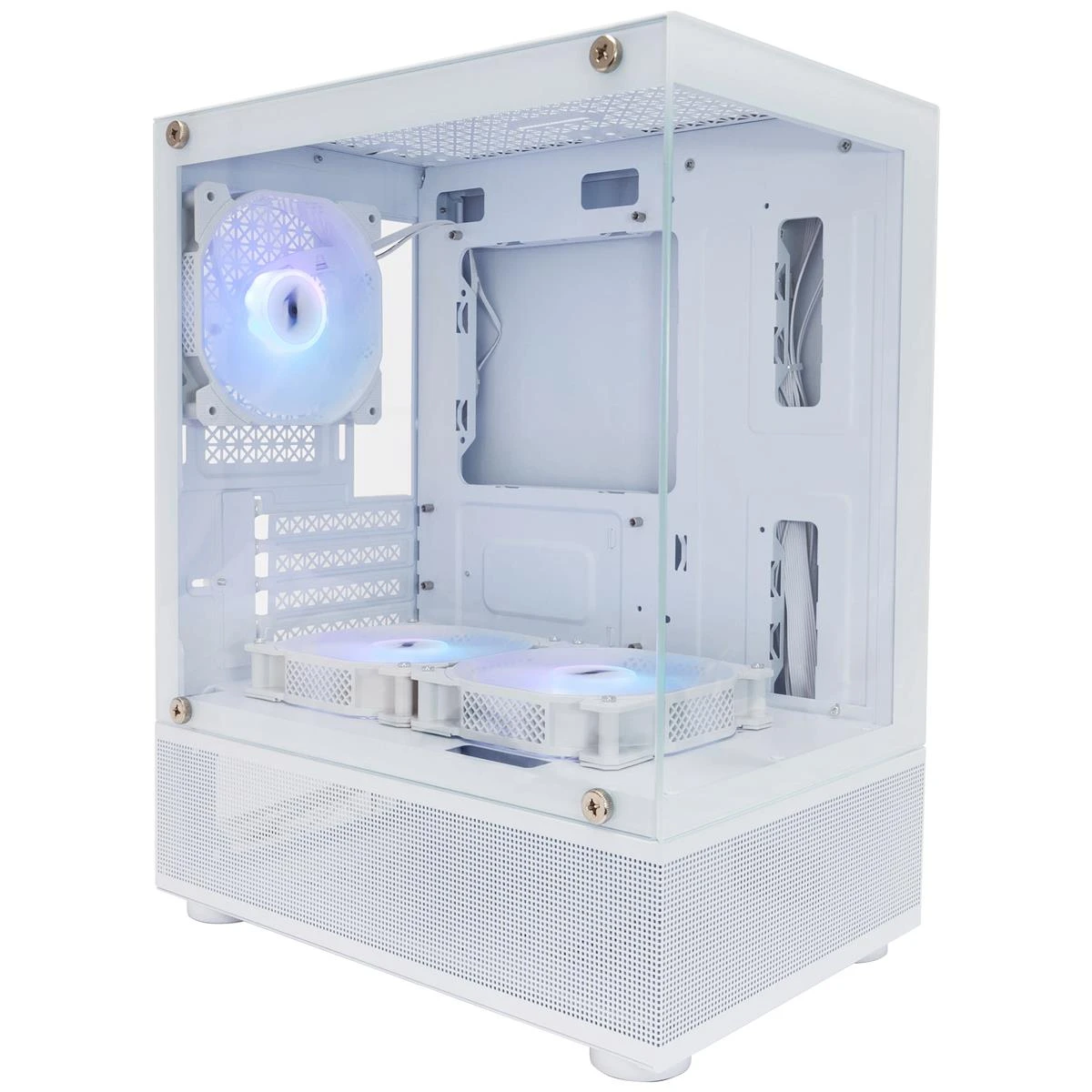Корпус 1stPlayer Mi2-A-WH-2F7R-W-1F7-W White Корпуси image 1
