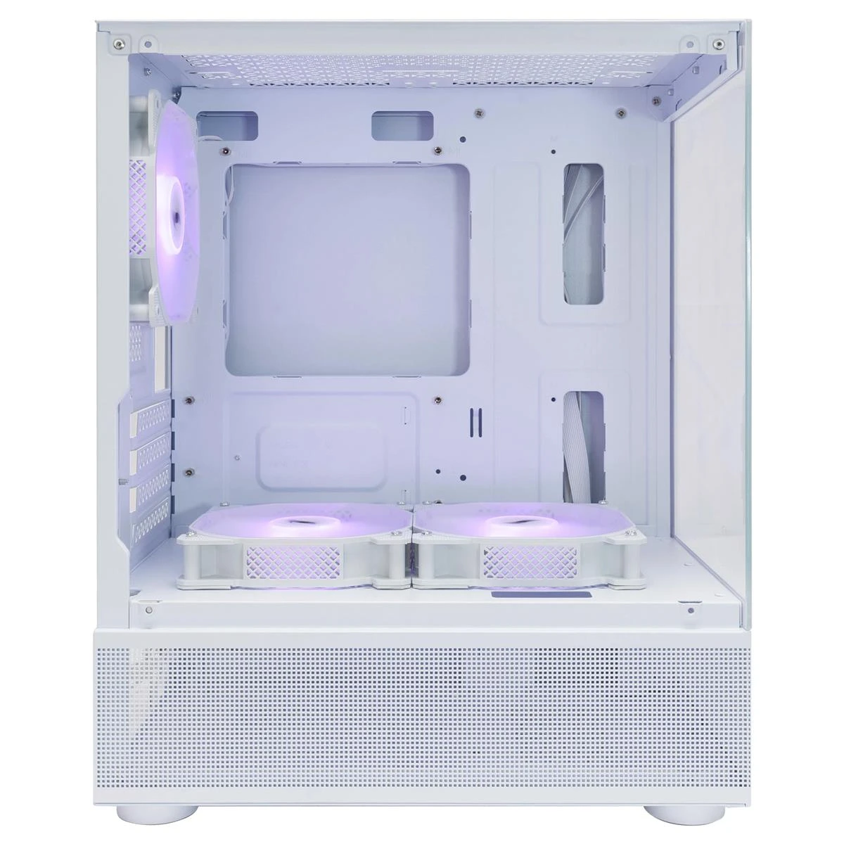 Корпус 1stPlayer Mi2-A-WH-2F7R-W-1F7-W White Корпуси image 4