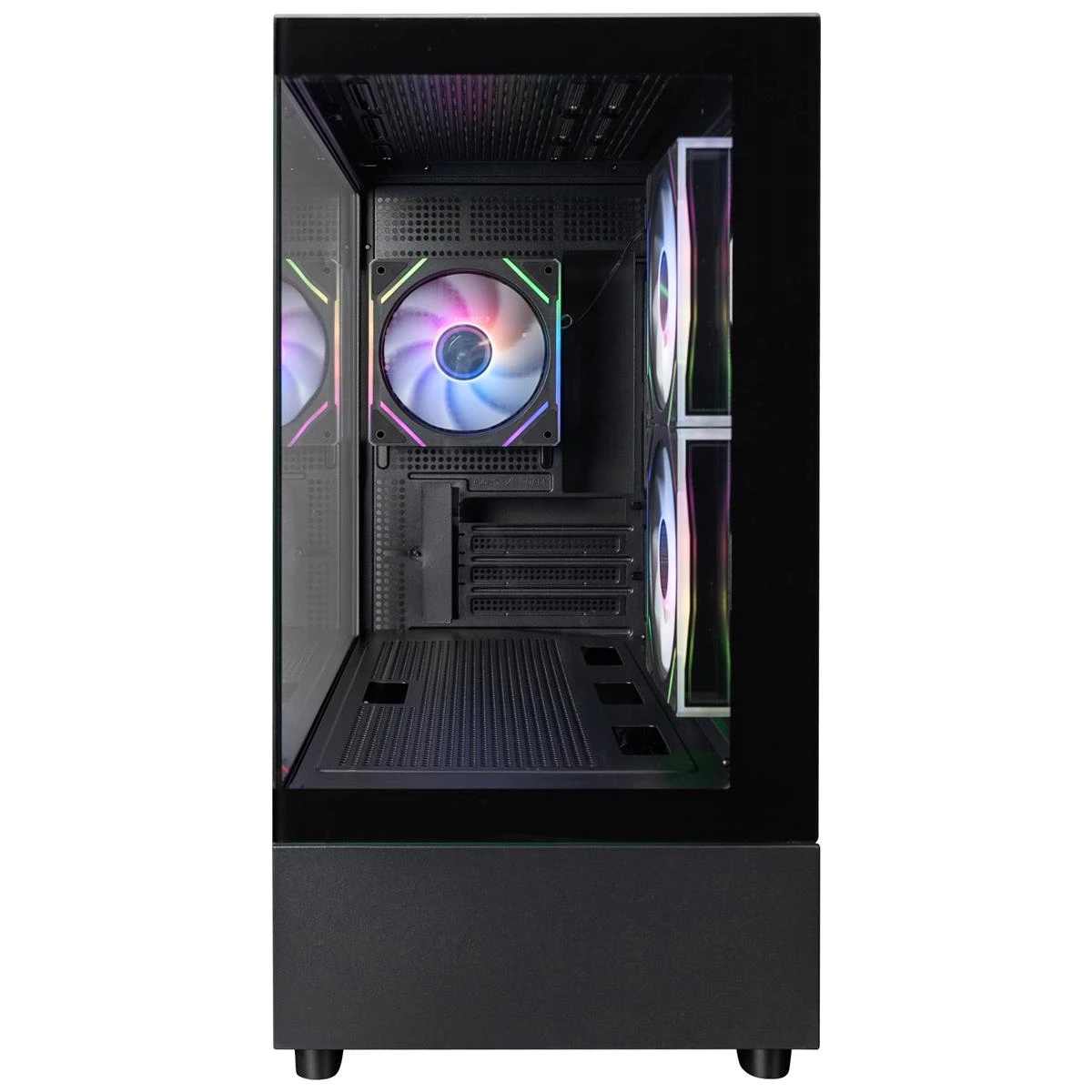 Корпус 1stPlayer Mi5-BK-2FC7R-1FC7 Black Корпуси image 1