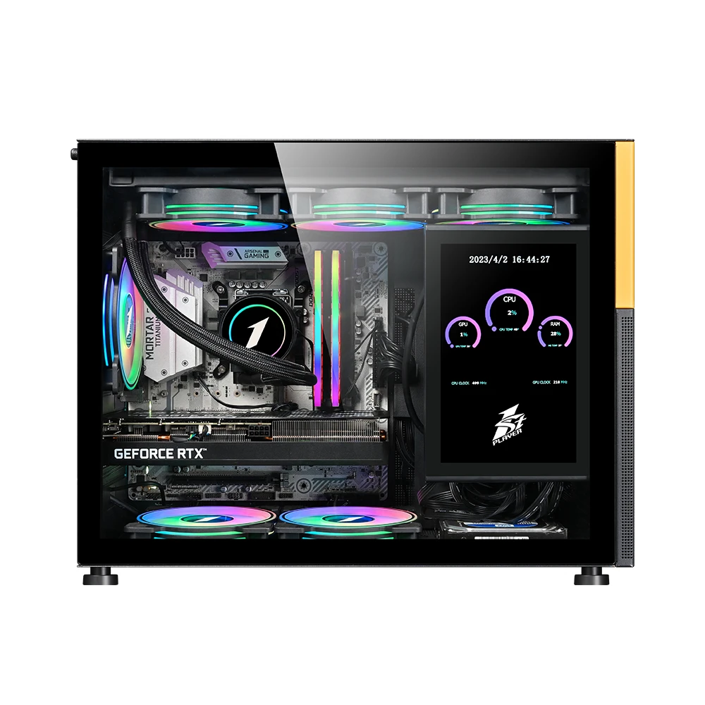 Корпус 1stPlayer Mi6-EV Black без БЖ Корпуси image 4
