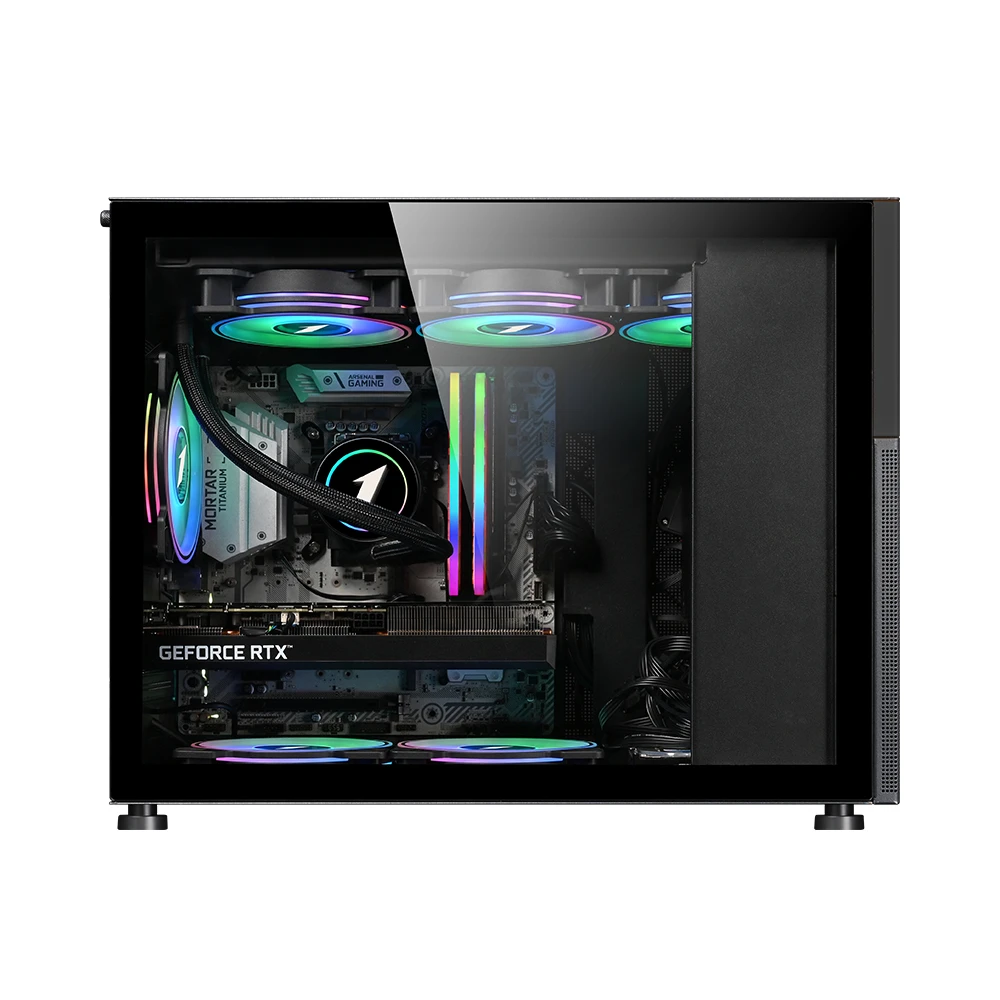 Корпус 1stPlayer Mi6-EV Black без БЖ Корпуси image 3