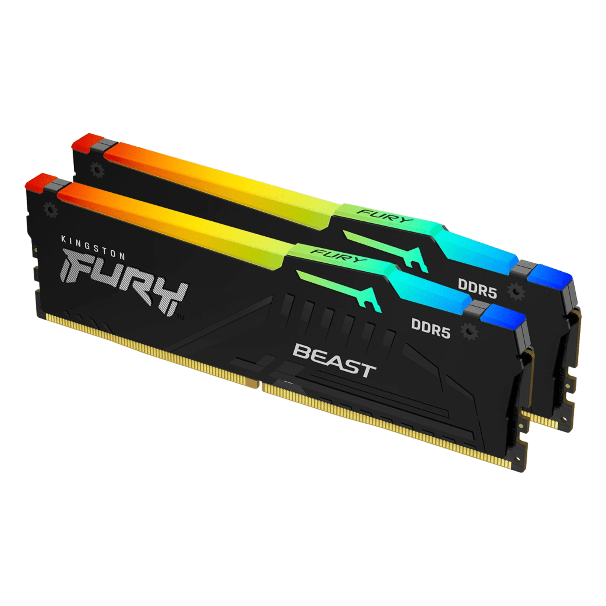 DDR5 32GB (2x16) 6800MHz Kingston Fury Beast RGB EXPO (KF568C34BBEAK2-32) Оперативна пам'ять image 1