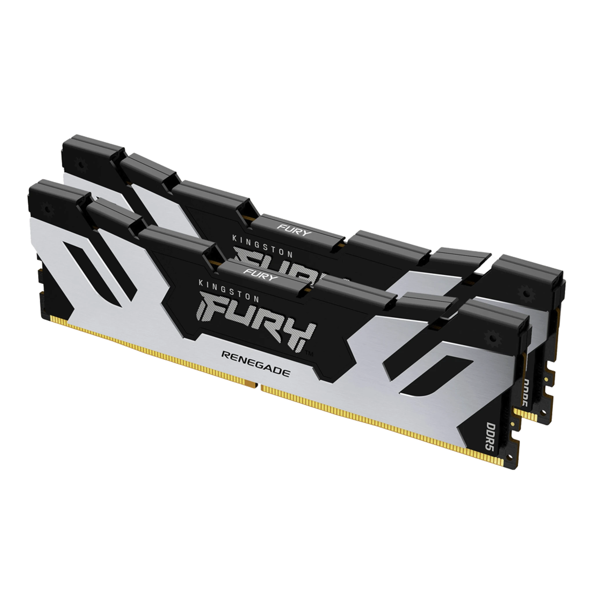 DDR5 32GB (2x16) 7600MHz Kingston Fury Renegade Silver XMP (KF576C38RSK2-32) Оперативна пам'ять image 1