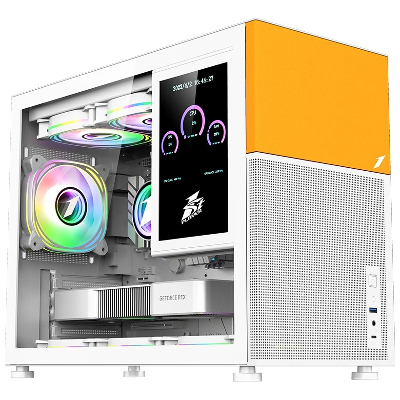 Корпус 1stPlayer Mi6-EV White без БЖ Корпуси image 1