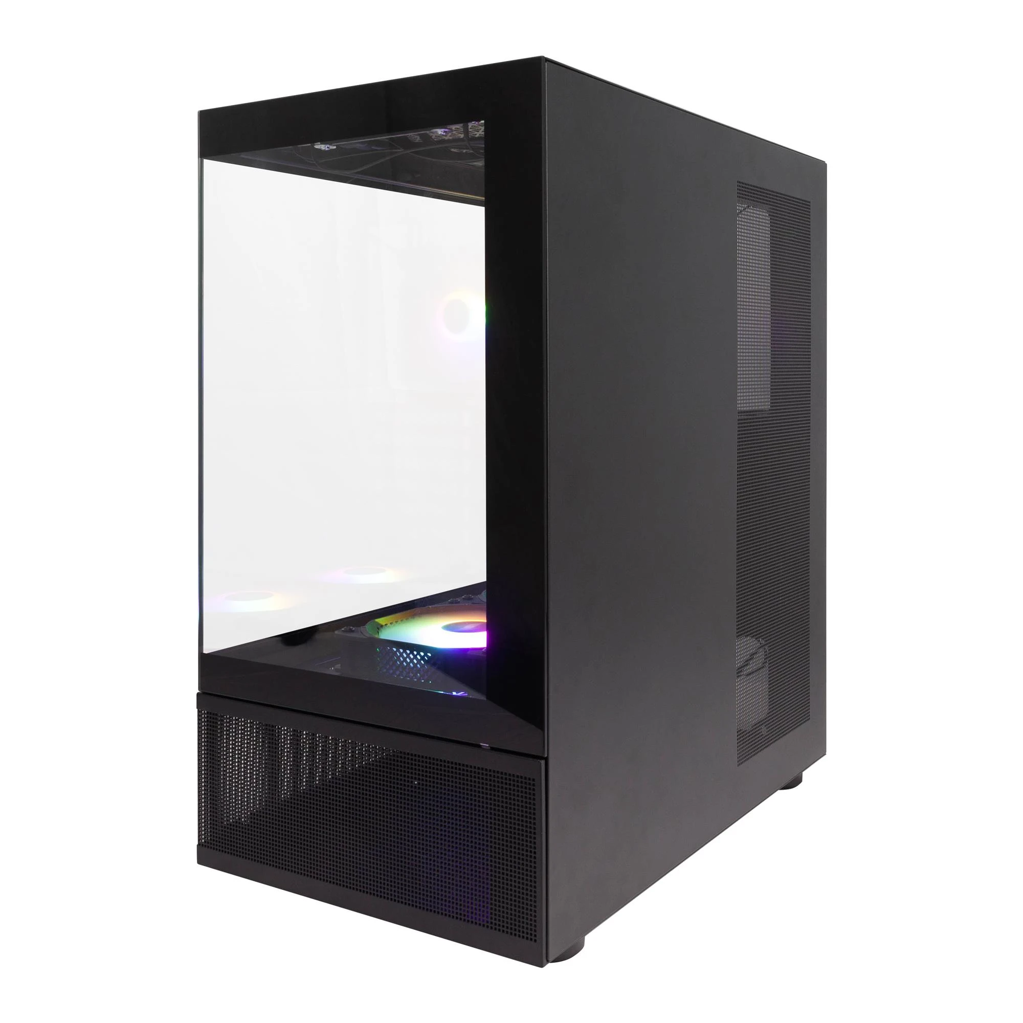 Корпус 1stPlayer Mi7-A-BK-2F7R-1F7 Black Корпуси image 2