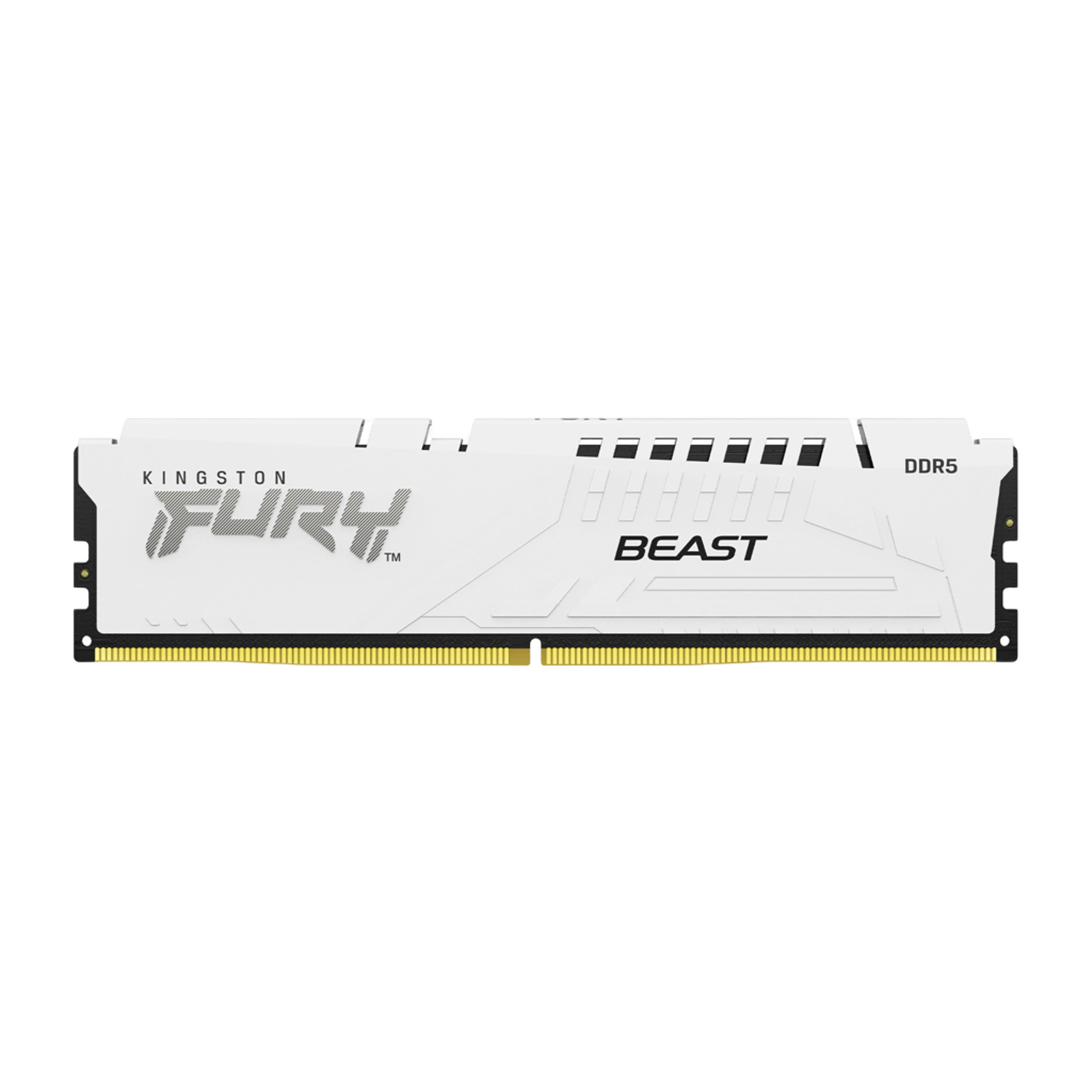 DDR5 32GB 5600MHz Kingston Fury Beast White (KF556C36BWE-32) Оперативна пам'ять image 1