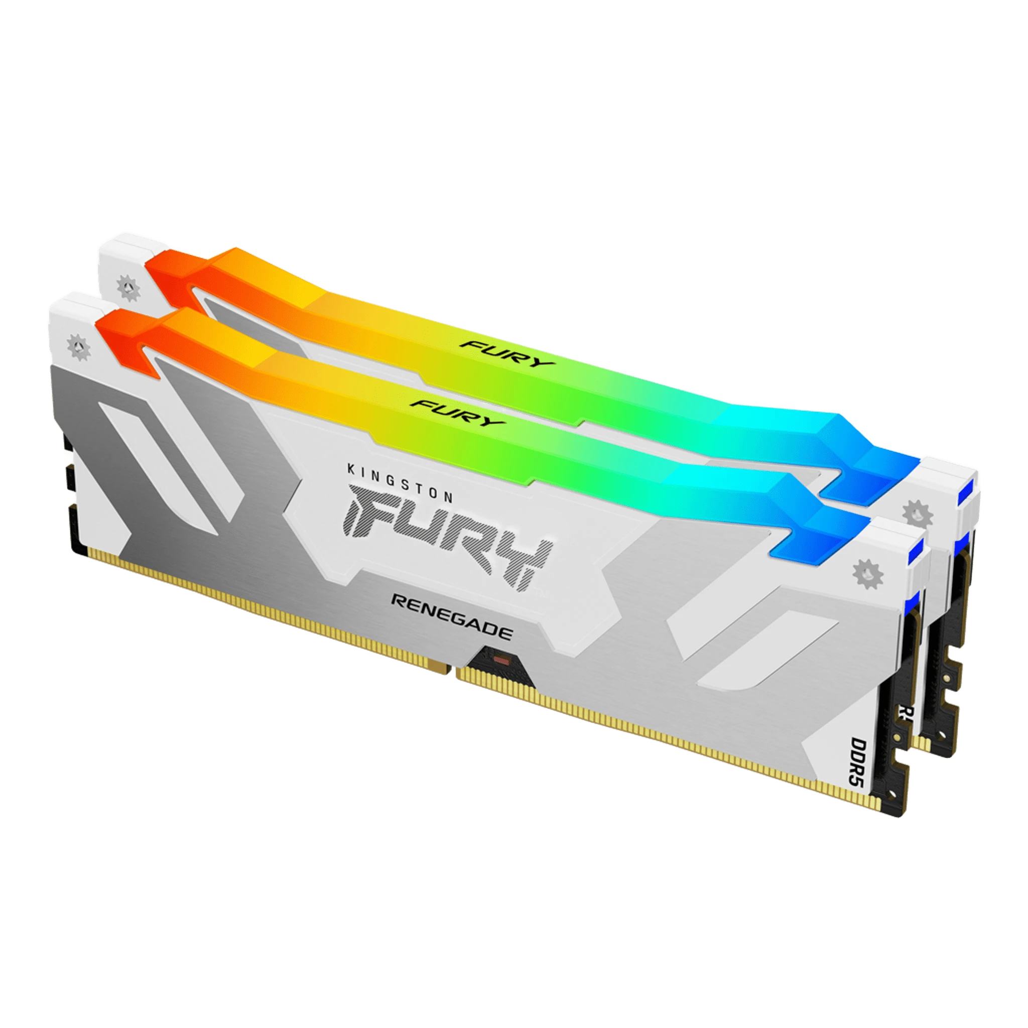 DDR5 32GB 6400MHz Kingston Fury Renegade RGB White (KF564C32RWA-32) Оперативна пам'ять image 1