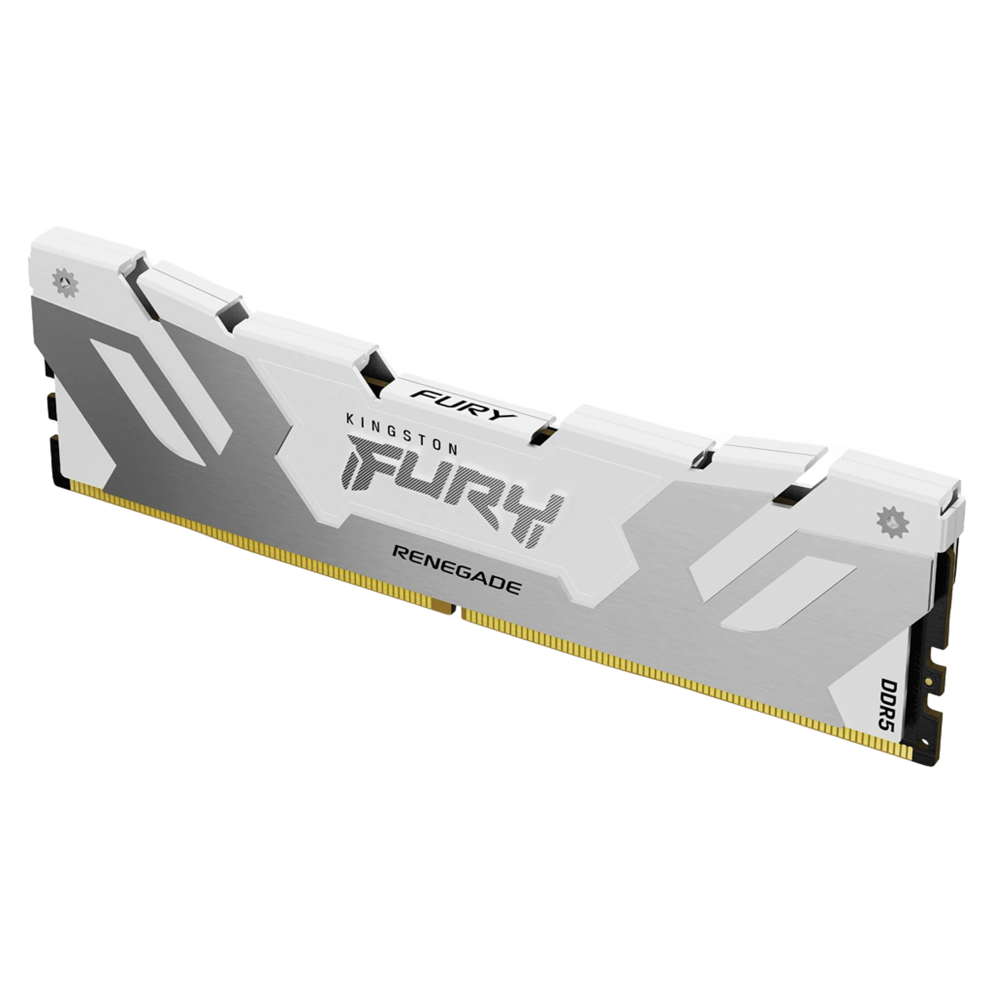 DDR5 48GB (2x24) 8000MHz Kingston Fury Renegade White/Silver (KF580C38RWK2-48) Оперативна пам'ять image 1