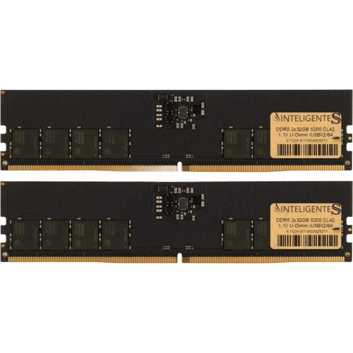 DDR5 64GB (2x32) 5200MHz INTELIGENTES Resistance (IR5BII2/64) Оперативна пам'ять image 1