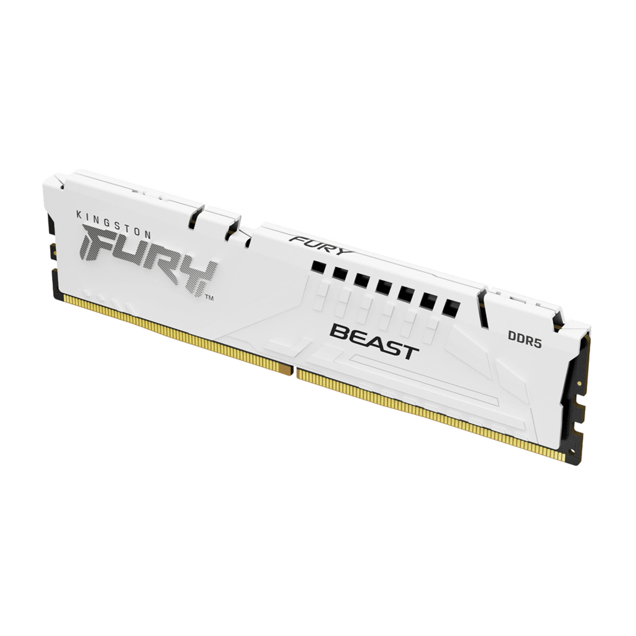 DDR5 64GB (2x32) 5600MHz Kingston Fury Beast White (KF556C40BWK2-64) Оперативна пам'ять image 1