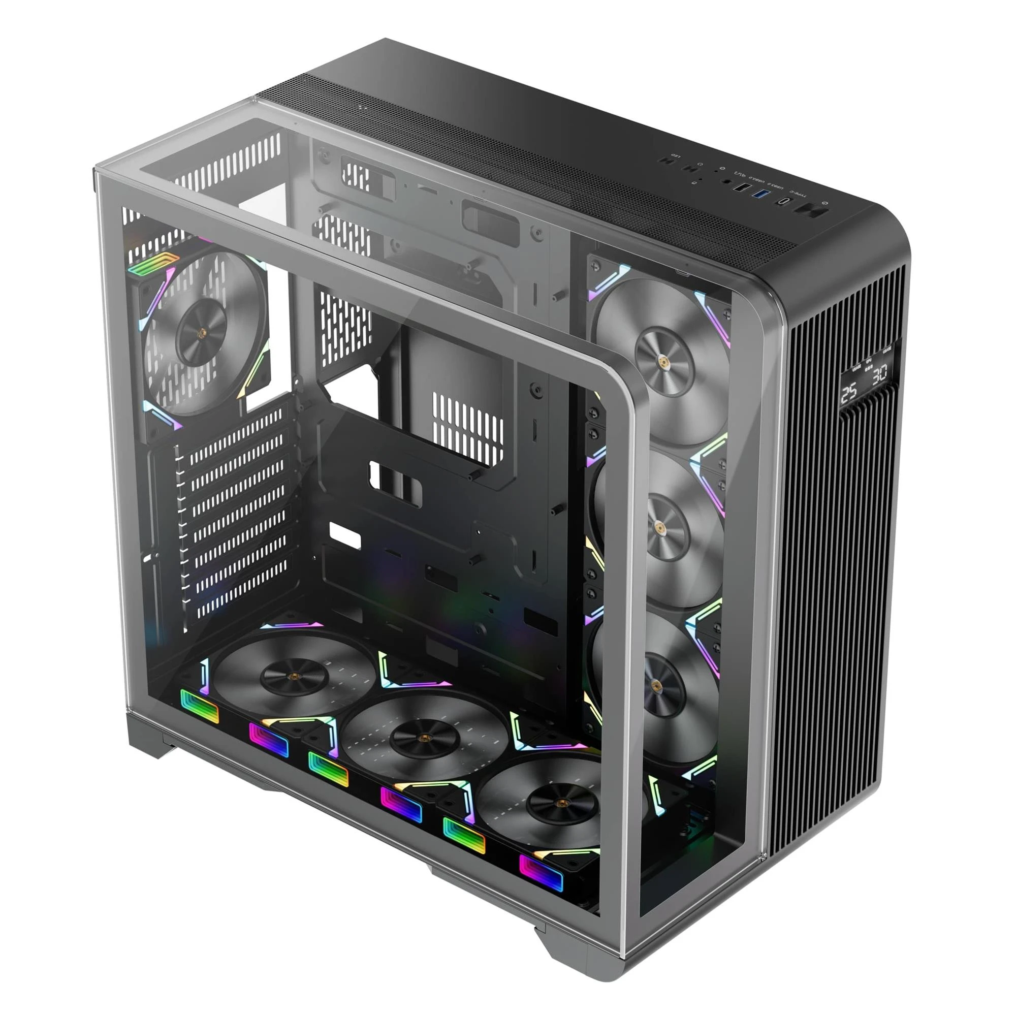 Корпус 1stPlayer RT7 Black без БЖ (RT7-BK) Корпуси image 4