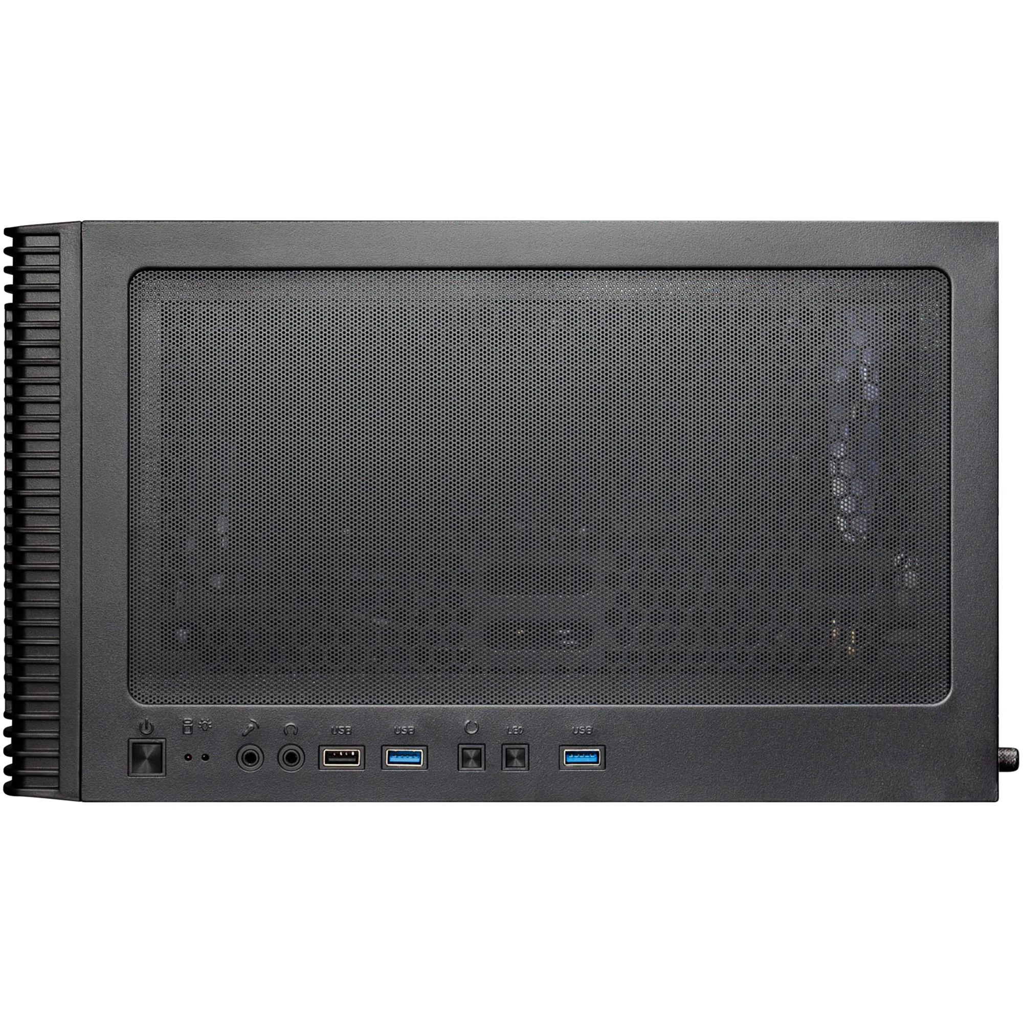 Корпус 1stPlayer T3-BK-4F1 Black без БЖ Корпуси image 3
