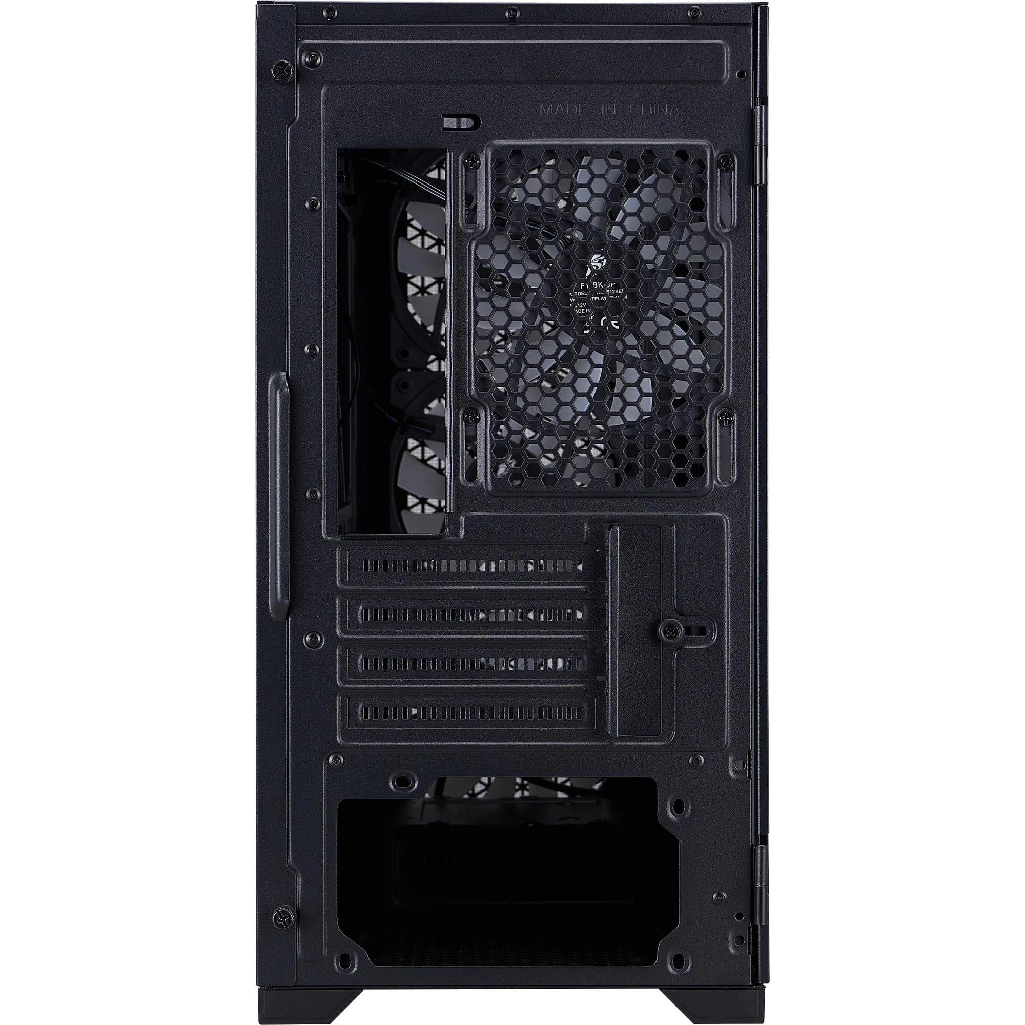 Корпус 1stPlayer T3-BK-4F1 Black без БЖ Корпуси image 2