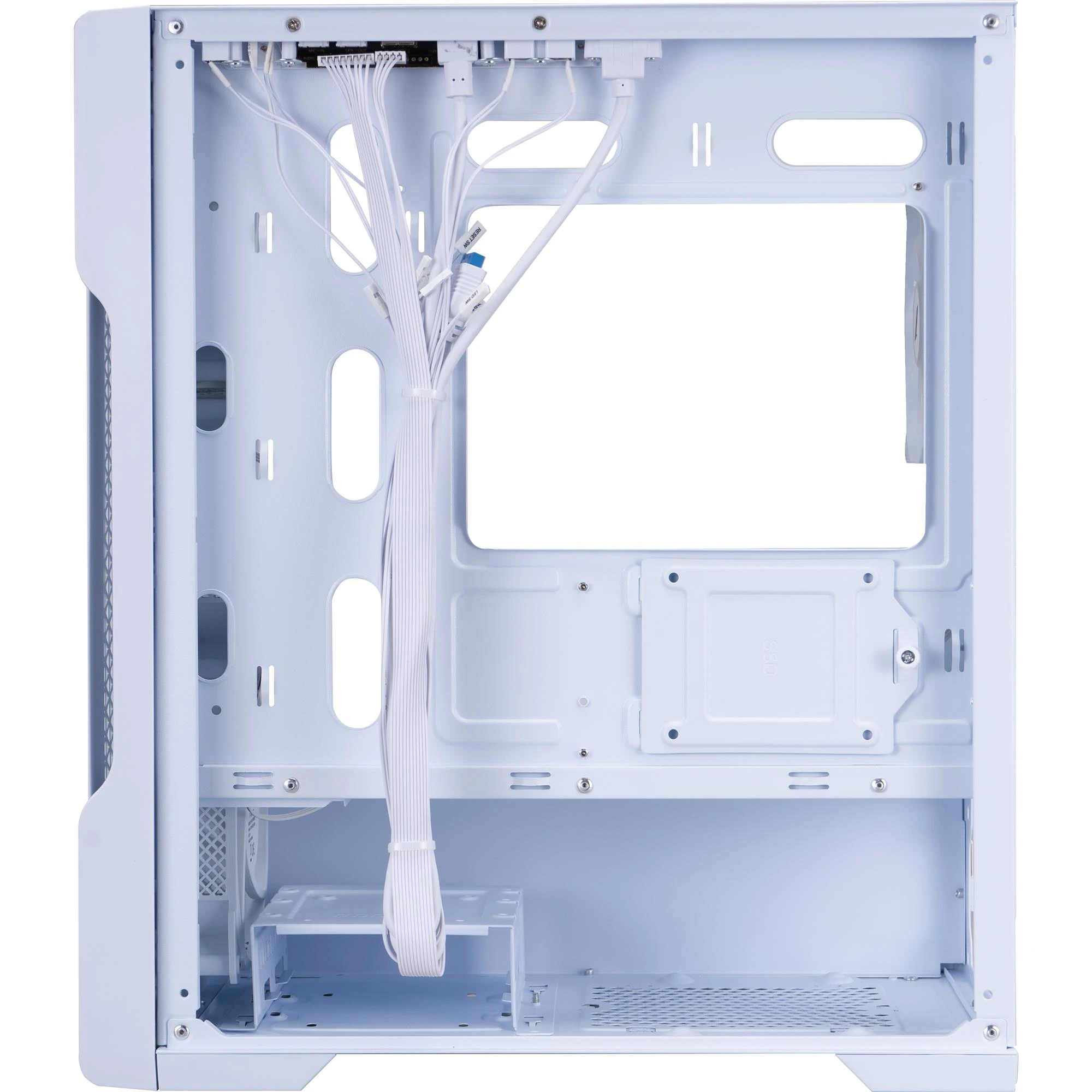 Корпус 1stPlayer T3-WH-4F1-W White Корпуси image 2