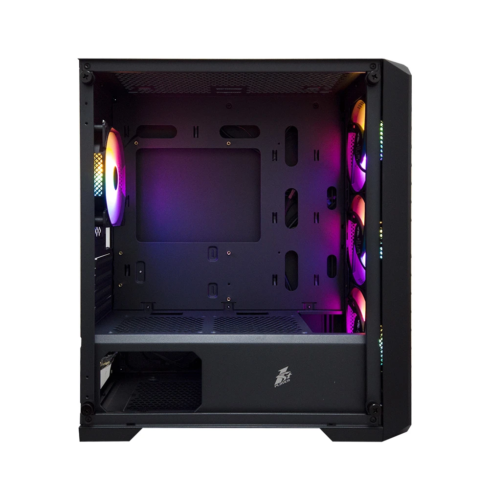 Корпус 1stPlayer T5-BK-4F1 Black Корпуси image 2