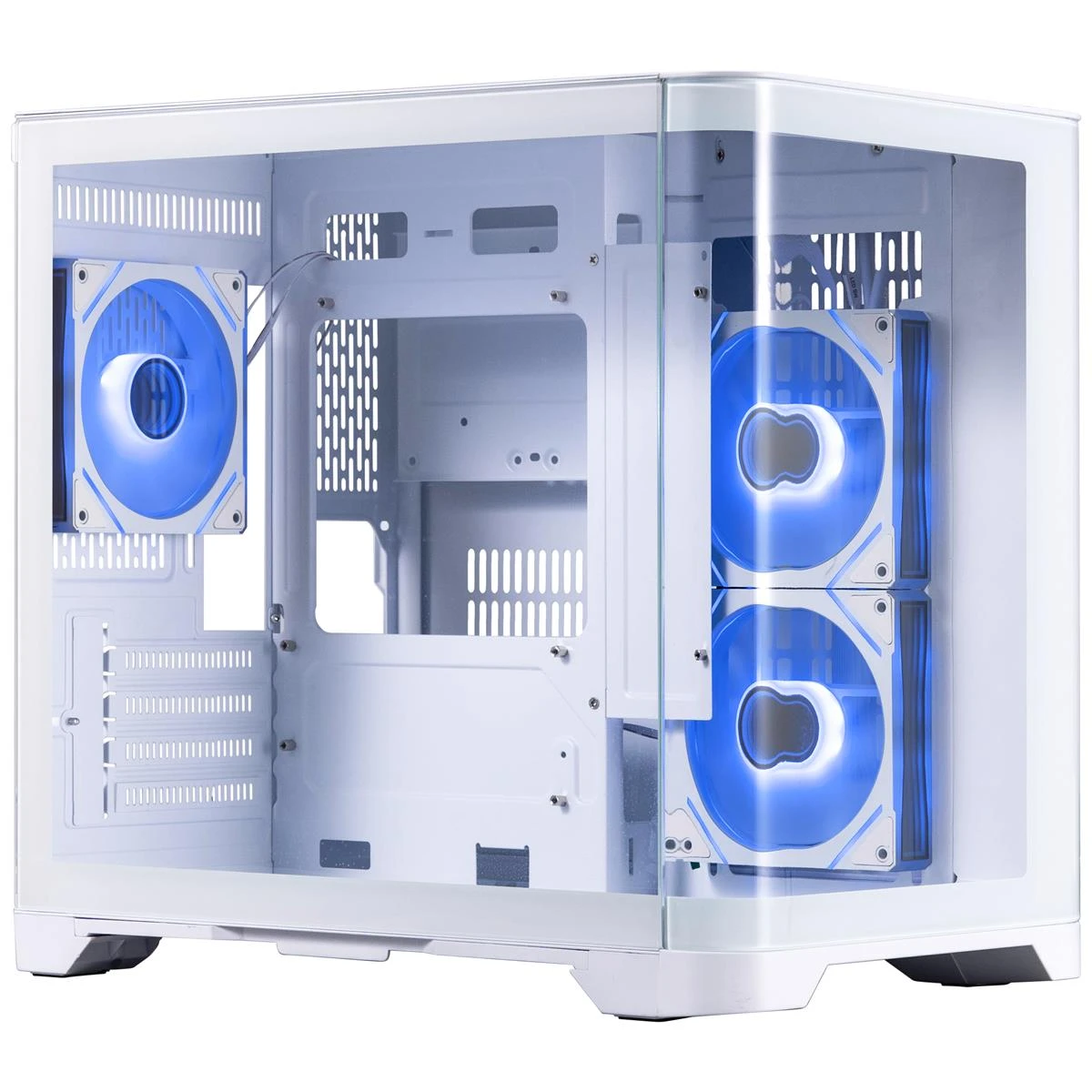 Корпус 1stPlayer UV5-WH-2FC7R-W-1FC7-W White без БЖ Корпуси image 1