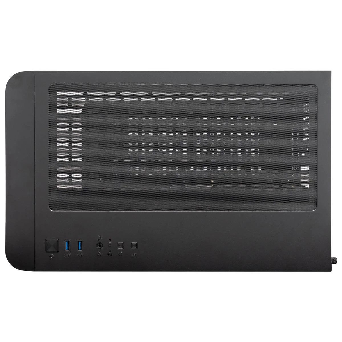 Корпус 1stPlayer UV6-BK-2FC7R-1FC7 Black без БЖ Корпуси image 2