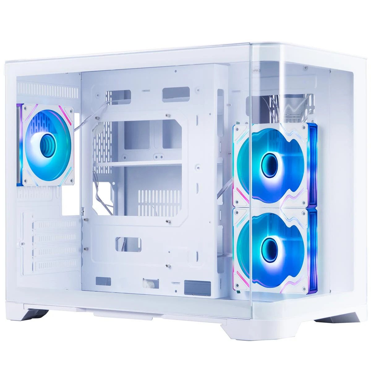 Корпус 1stPlayer UV6-WH-2FC7R-W-1FC7-W White без БЖ Корпуси image 4