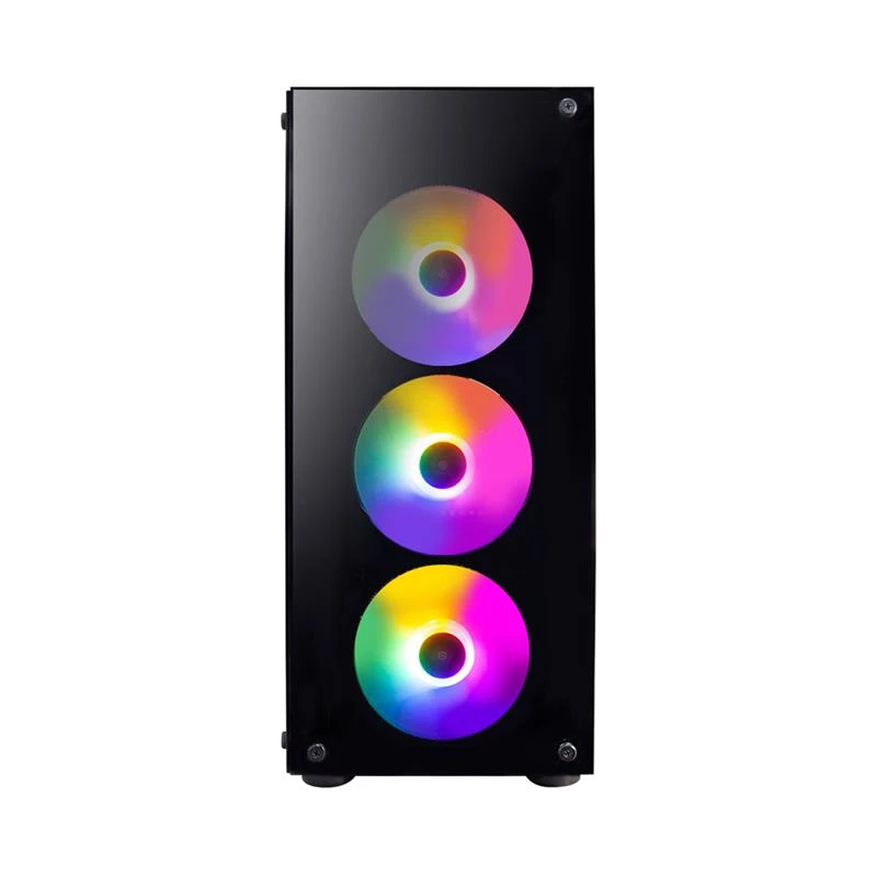 Корпус 1stPlayer V3-B-BK-4F1 Black без БЖ Корпуси image 1