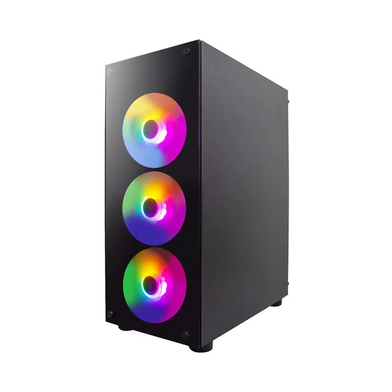 Корпус 1stPlayer V3-B-BK-4F1 Black без БЖ Корпуси image 4