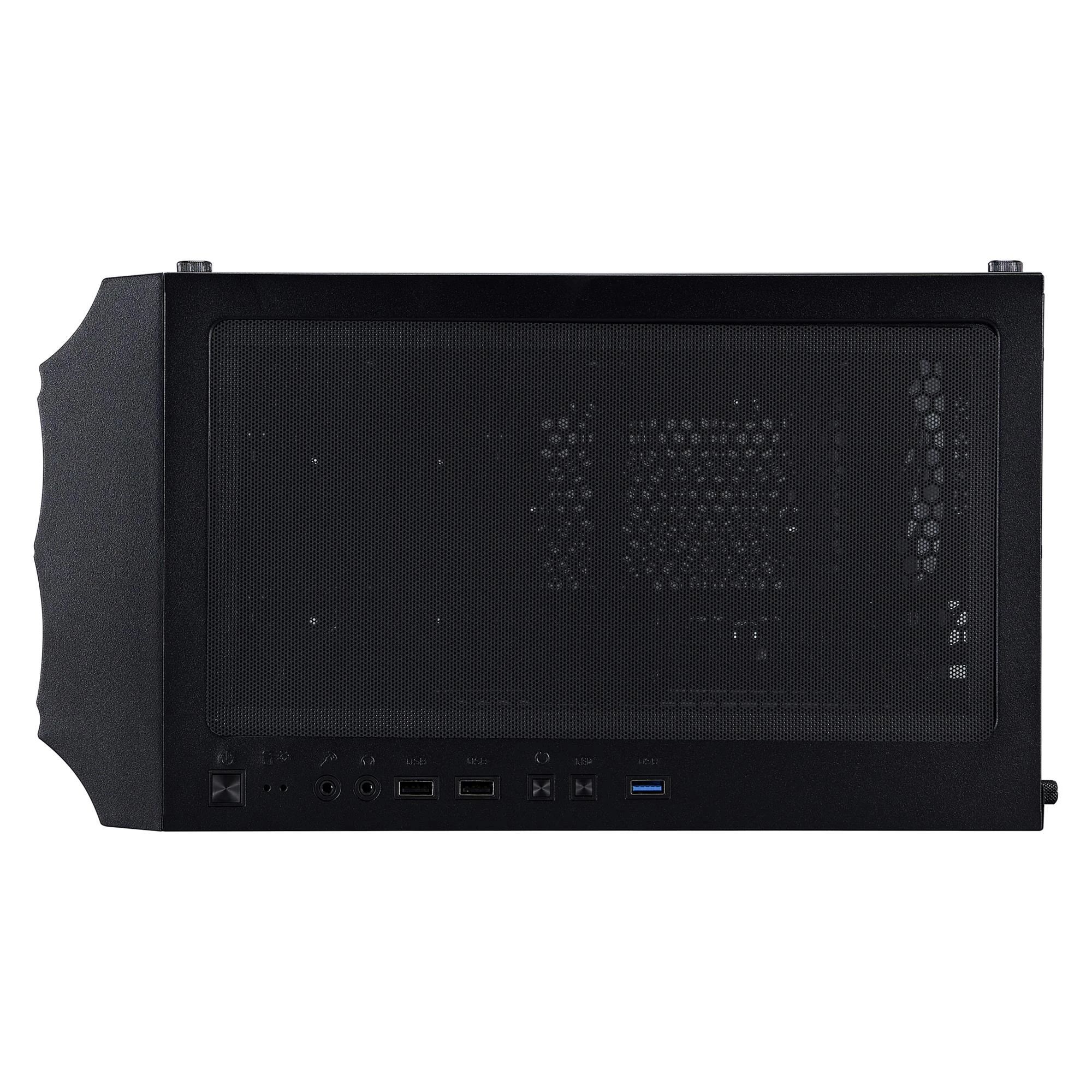 Корпус 1stPlayer X3-M-BK-4F1 Black без БЖ Корпуси image 4