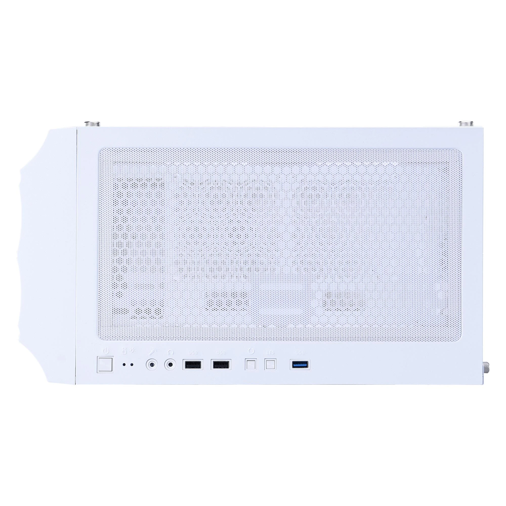 Корпус 1stPlayer X3-M-WH-4F1-W White без БЖ Корпуси image 3