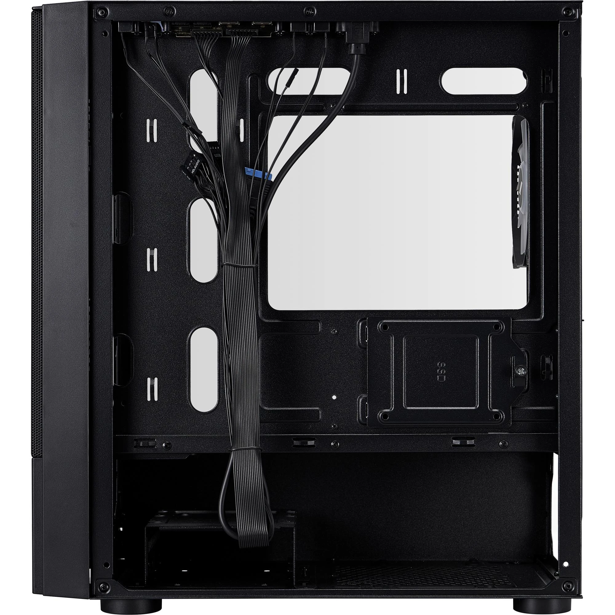 Корпус 1stPlayer X4-M-BK-2F1P-1F1 Black Корпуси image 2