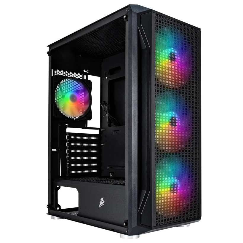 Корпус 1stPlayer X5-BK-4F1 FIREBASE-X5 Корпуси image 1