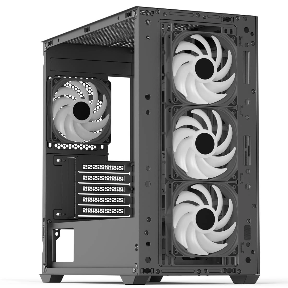 Корпус AeroCool D302A-G-BK-v1 (ACCS-DS04043.11) Black Корпуси image 3