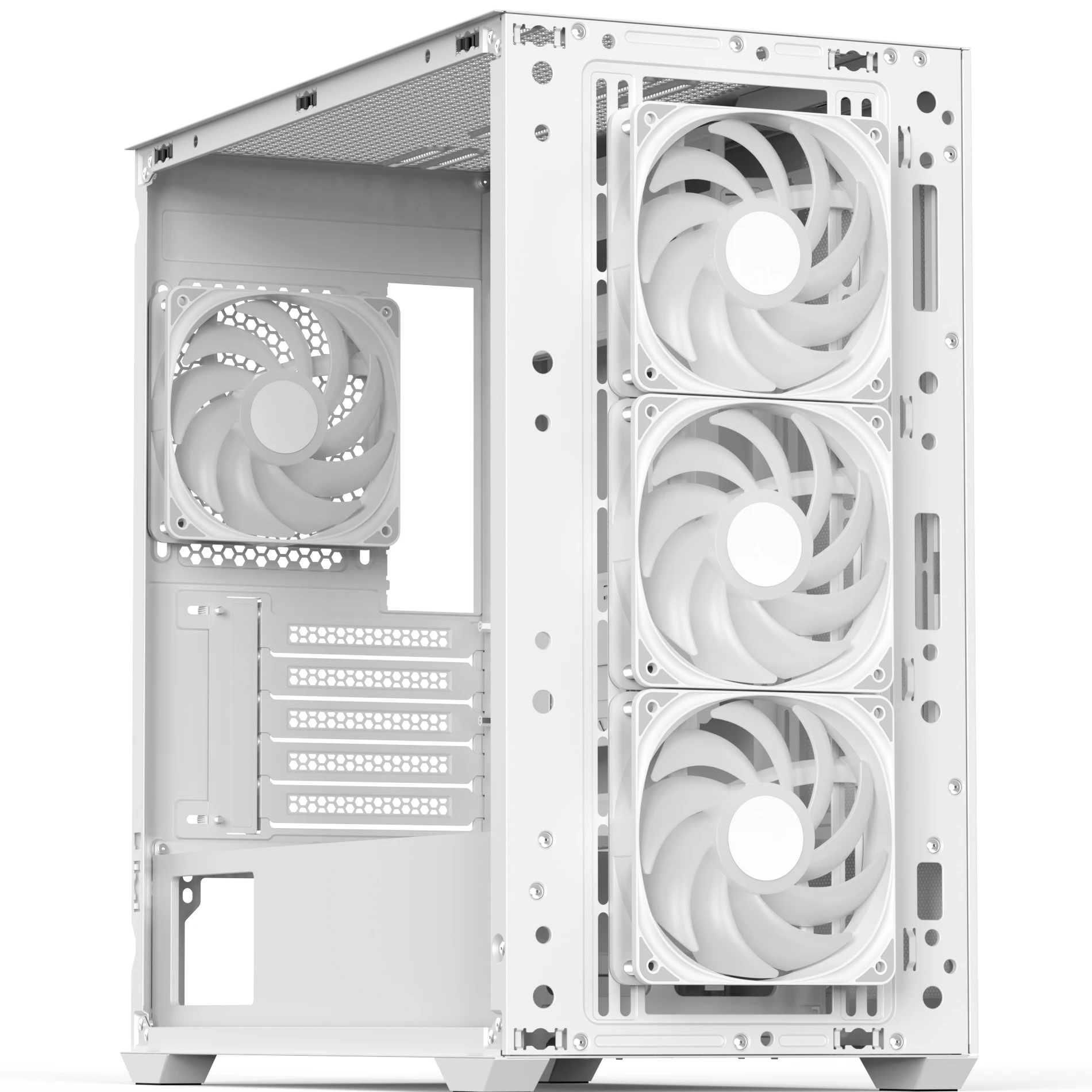Корпус AeroCool D302A-G-WT-v1 (ACCS-DS04043.21) White без БЖ Корпуси image 3