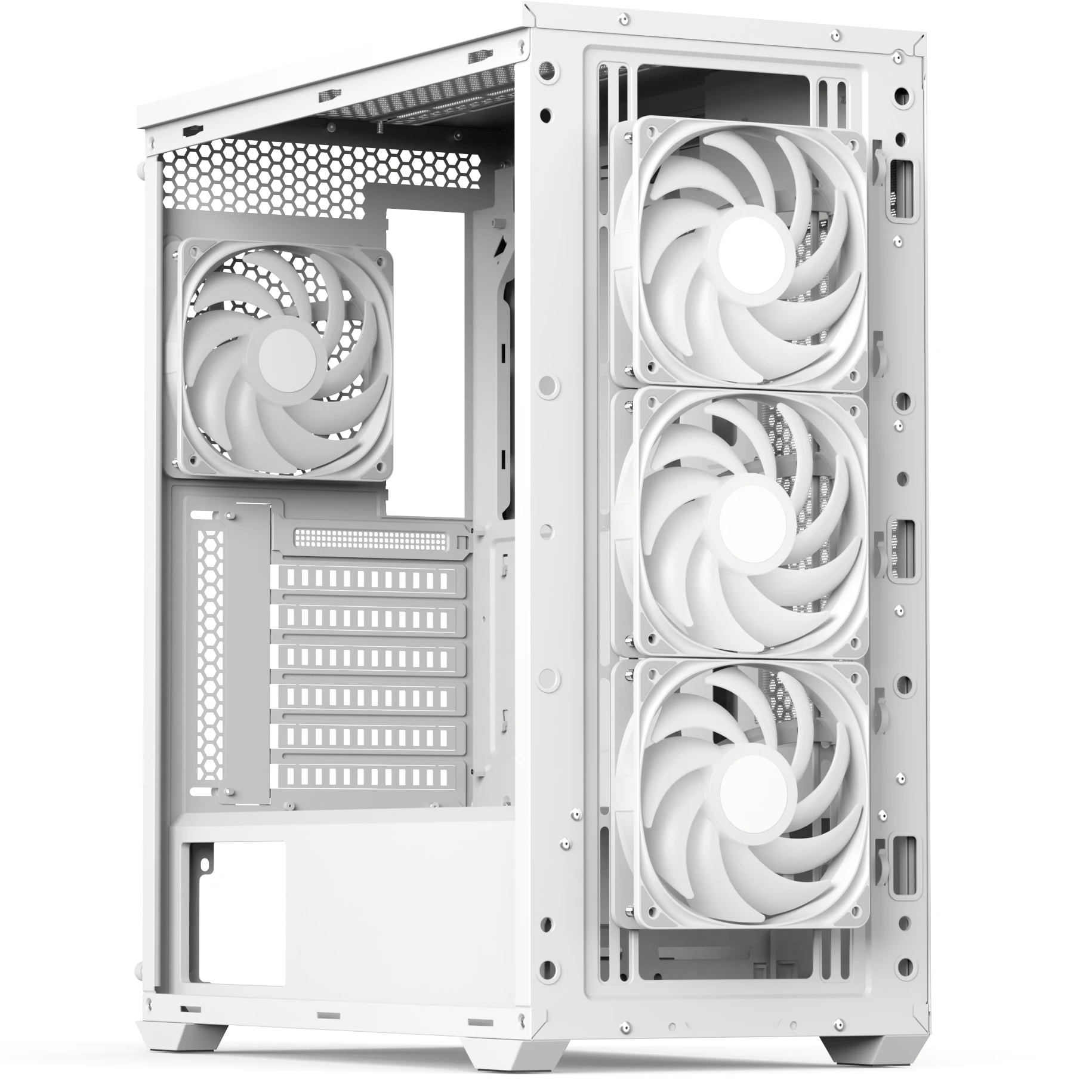 Корпус AeroCool D502A-G-WT-v1 (ACCM-DS02043.21) White без БЖ Корпуси image 1